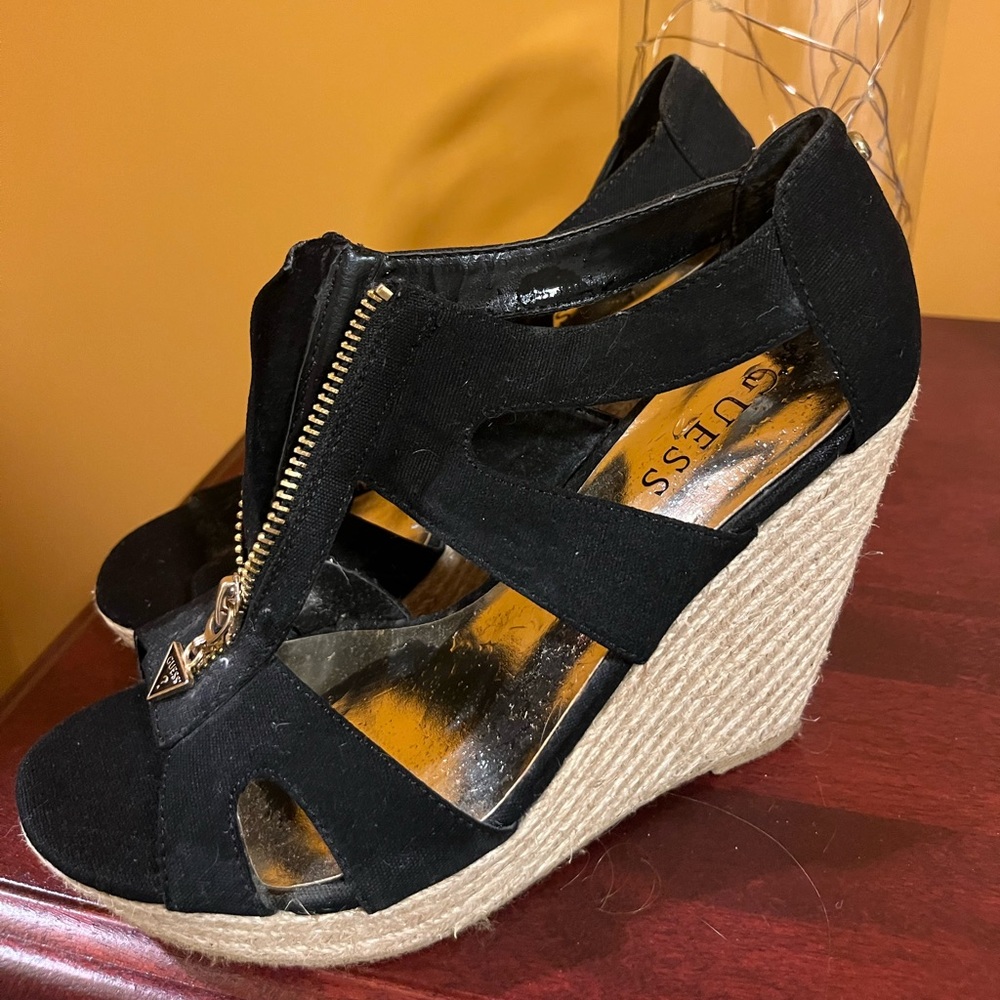 Guess platform heels
